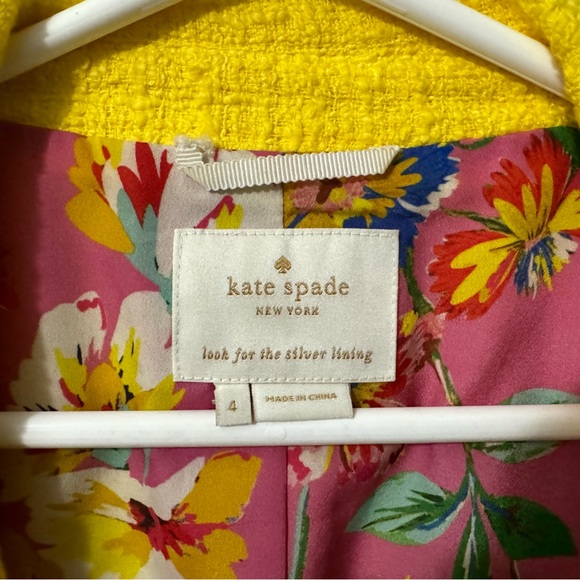 Kate Spade yellow blazer / Business and Casual - Picture 2 of 7